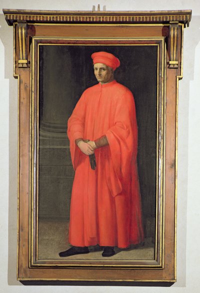 Portrait of Francesco Datini by Alessandro Allori